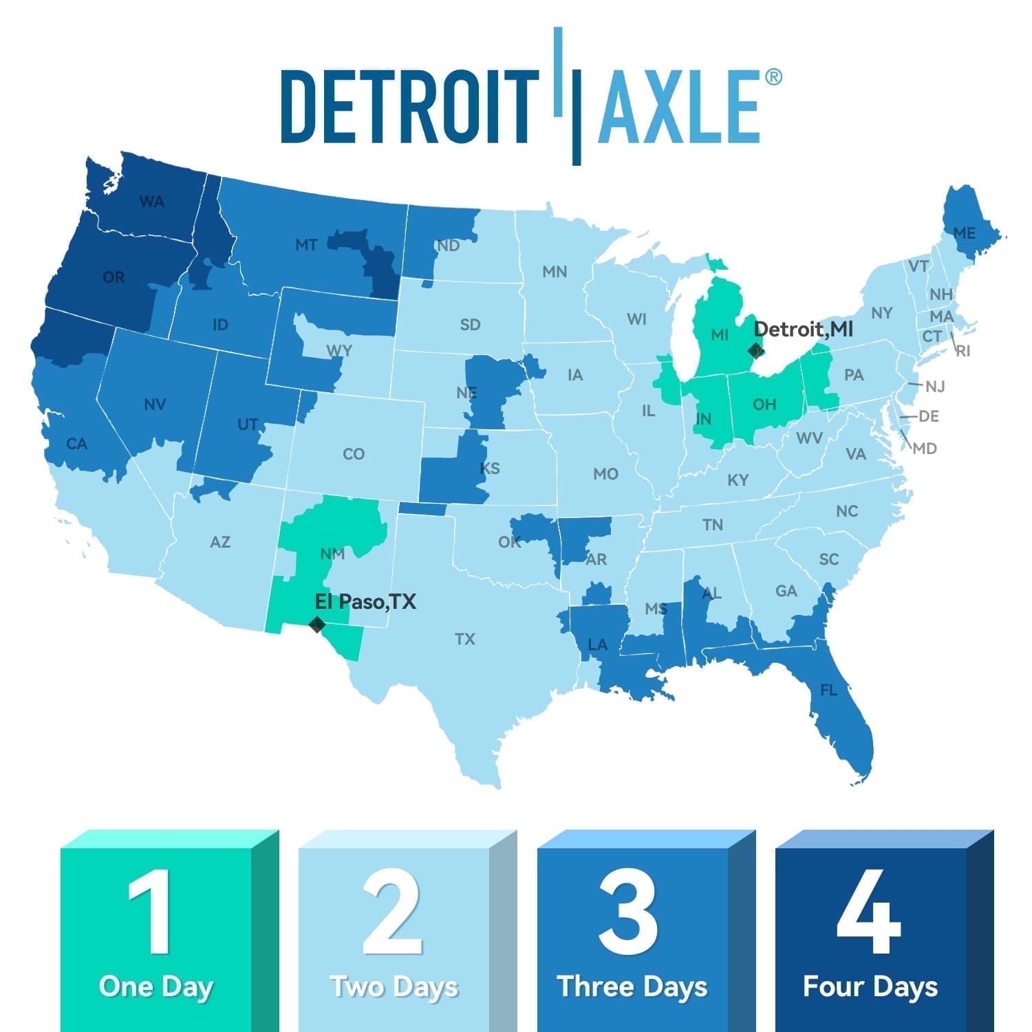 Detroit Axle - REAR Brake Kit for 2008-2017 Honda Accord 2009-2014 Acura TSX Disc Brake Rotors Ceramic Brakes Pads 2010 2011 2012 2013 Replacement: 11.10 inch Rotor