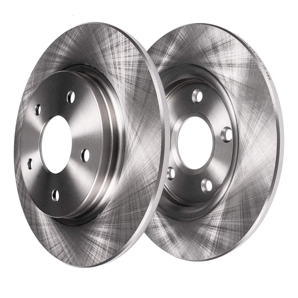 Detroit Axle - Rear Brake Kit for 2013-2016 Lincoln MKZ Ford Fusion, Disc Brake Rotors Ceramic Brake Pads 2014 2015: 11.89 Rotors
