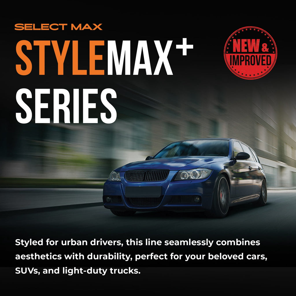 MAX Advanced Brakes - Brake Kit For 2017-2023 Honda CR-V (Excl.l. Hybrid Engine Model)| Carbon Ceramic Brake Pad and Rotor Kit Front and Rear| Geomet Coated Cross-Drilled Brake Rotors