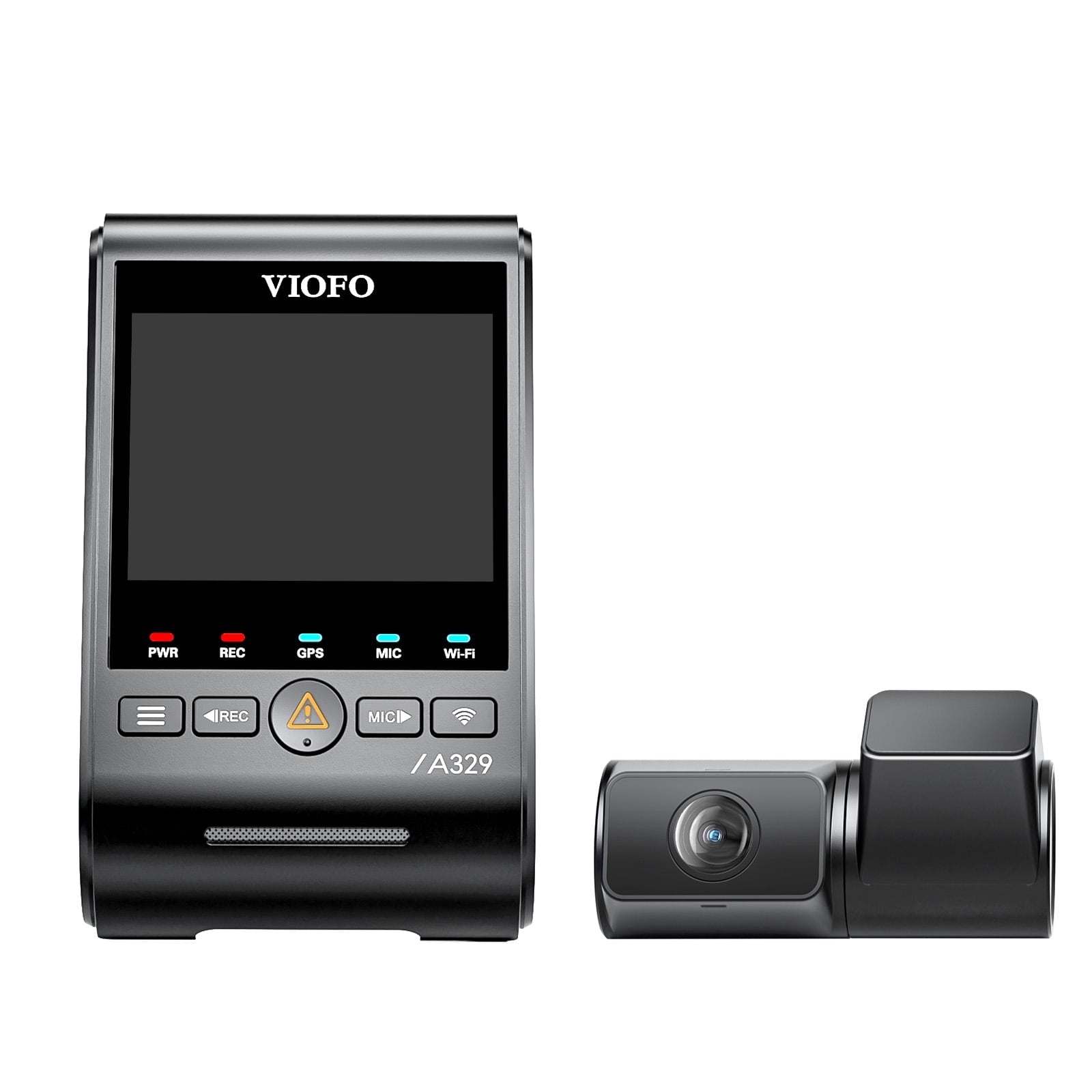 VIOFO A329 2CH First 4K 60FPS Front and 2K Rear Wi-Fi 6 Dash Cam HDR with Sony STARVIS 2 Sensors Support SSD Storage