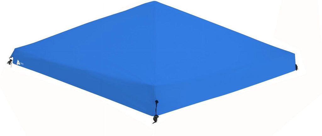 Ozark Trail 10' x 10' Instant Slant Leg Pop up Canopy Replacement Top Shading Cover, Blue ( Canopy Top Only)