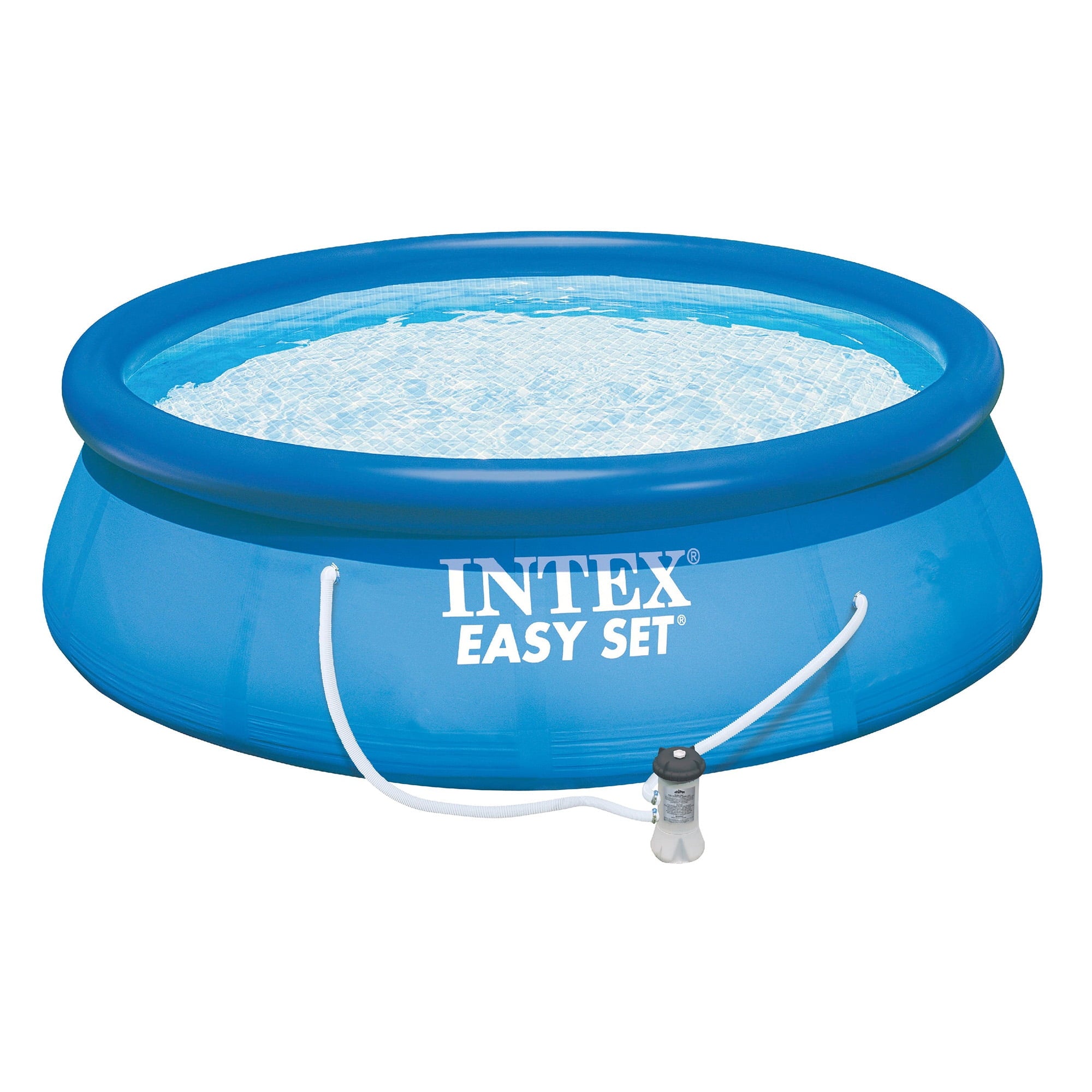 Intex 15' x 48 Easy Set Swimming Pool Kit w/ 1000 GPH GFCI Filter Pump 26167EH