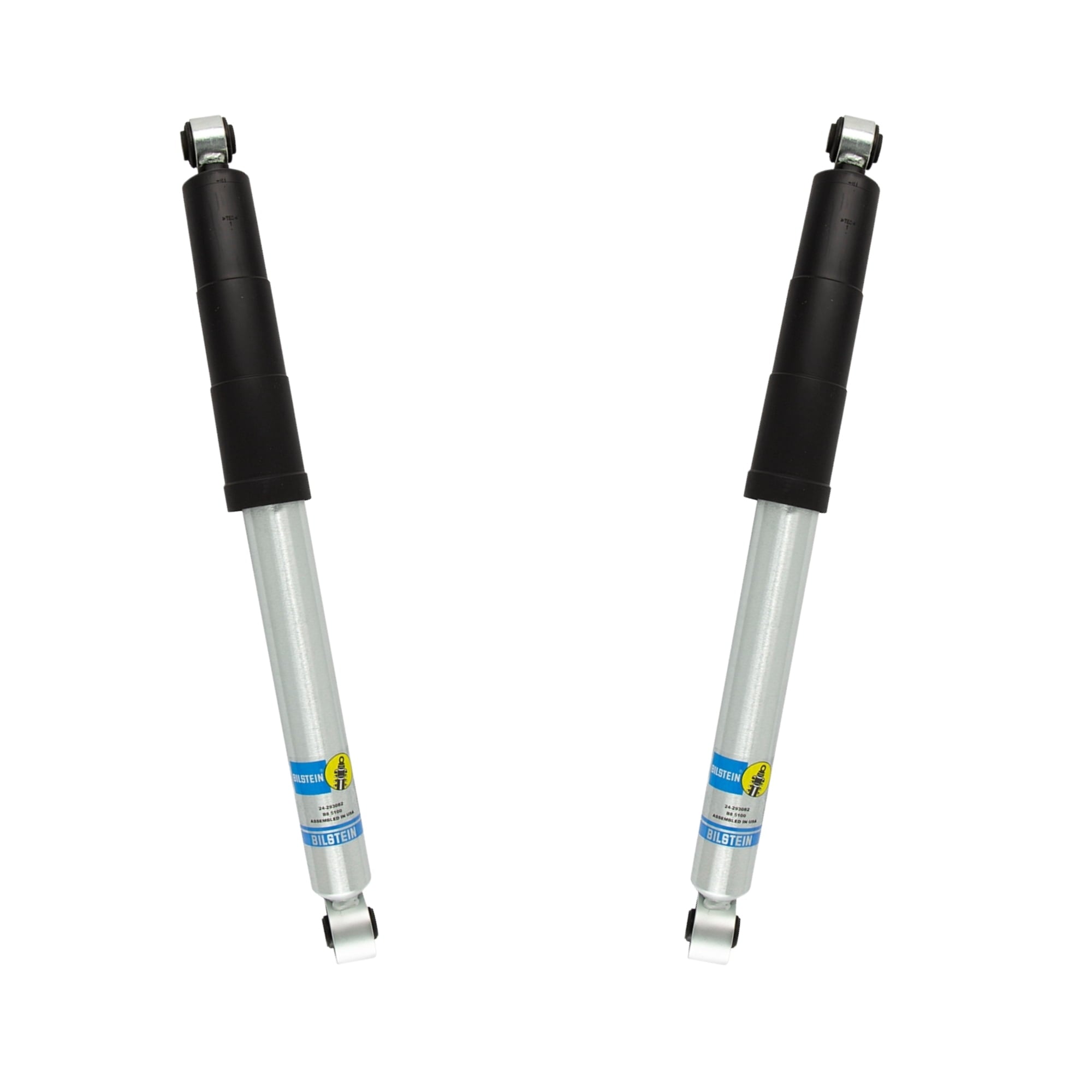 Bilstein Pair of Front B8 5100 Ride Height Adjustable Series Shocks Compatible with 2007-2013 Silverado / Sierra 1500 w/o Electronic Suspension Provides 0-1.75 Front Lift