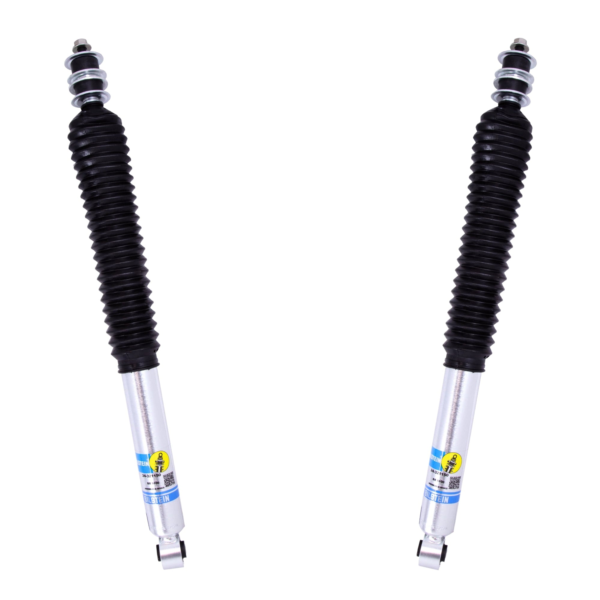 Bilstein Set of Front and Rear B8 5100 Series Shocks Compatible with 2007-2021 Tundra with 0-1 Rear Lift | Provides 0.875-2.3 Front Lift