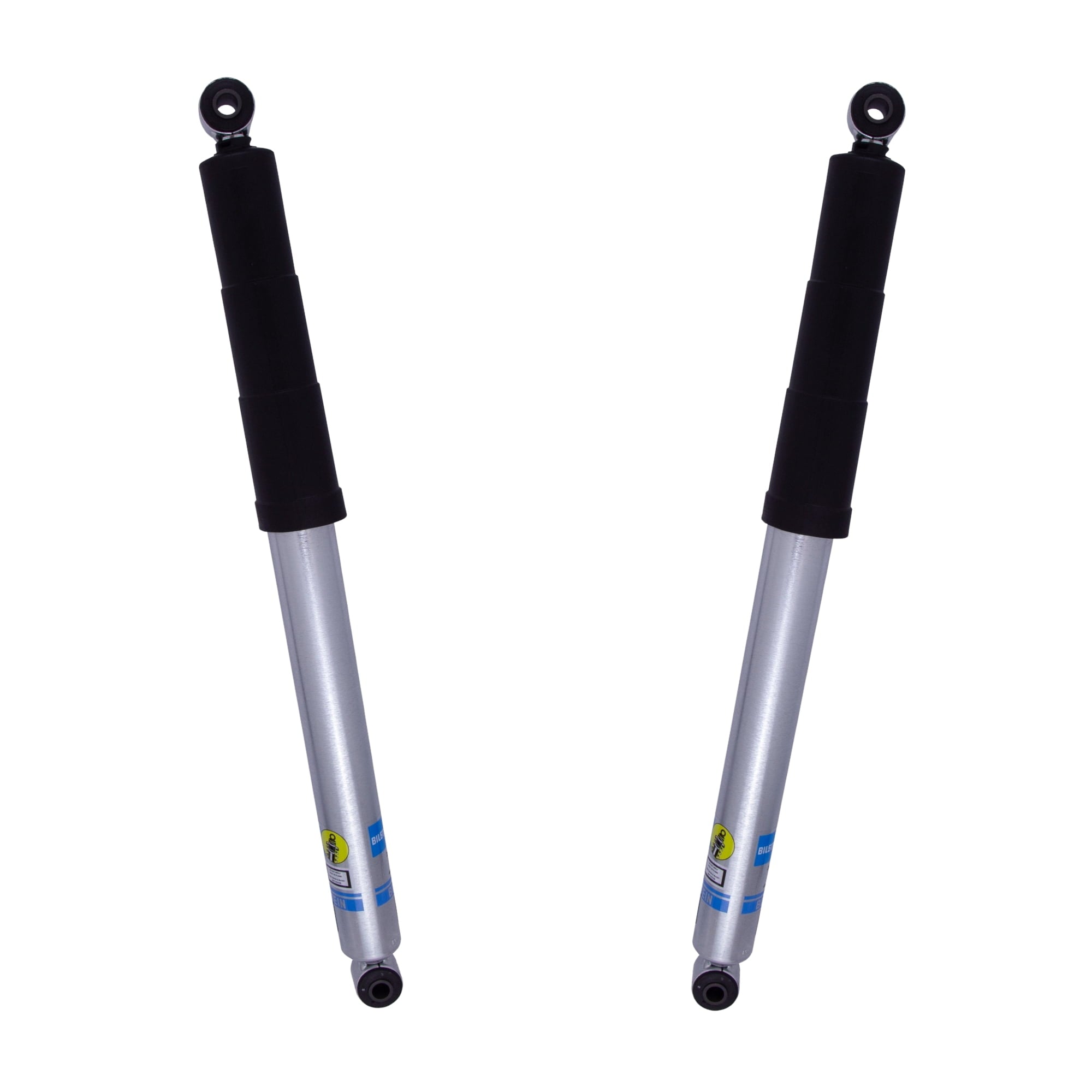 Bilstein Set of Front and Rear B8 5100 Series Shocks with Steering Stabilizer Compatible with 2011-2016 Silverado / Sierra 2500 / 3500 HD with 1.5 Front & 0-1 Rear Lift