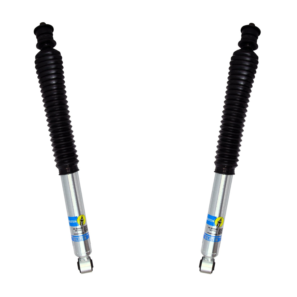 Bilstein Set of Front and Rear B8 5100 Series Shocks Compatible with 2019-2025 RAM 2500 w/o Air Suspension with 2-2.5 Front & 0-1 Rear Lift