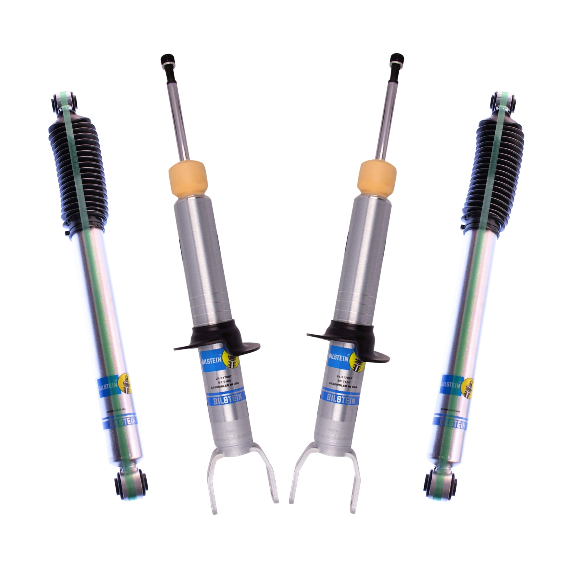 Bilstein Pair of Front B8 5100 Series Shocks Compatible with 2009-2018 RAM 1500 w/o Air Suspension | Provides 0-2.8 Front Lift