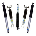 Bilstein Set of Front and Rear B8 5100 Series Shocks with Steering Stabilizer Compatible with 2011-2016 Silverado / Sierra 2500 / 3500 HD with 1.5 Front & 0-1 Rear Lift