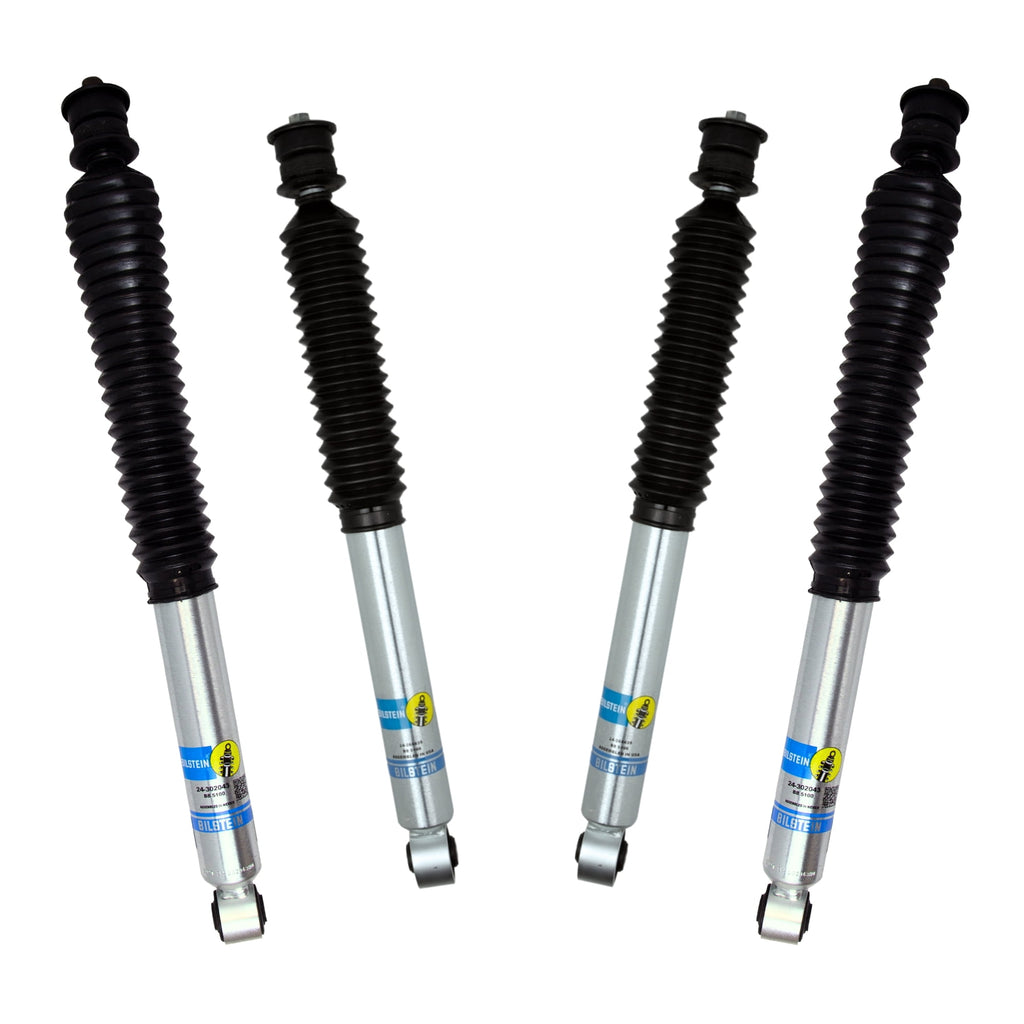 Bilstein Set of Front and Rear B8 5100 Series Shocks Compatible with 2019-2025 RAM 2500 w/o Air Suspension with 2-2.5 Front & 0-1 Rear Lift
