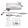 Catalytic Converter Complete Exhaust System with Resonator & Muffler, High Flow Direct Fit Replacement for Mitsubishi Outlander SUV 2.4L 2014-2018 Engine