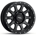 RockTrix RT111 18 inch Wheel 8x170 Compatible with Ford 1999+ F250 F350, 18x9 (-12 Offset, 4.5 Backspace), Black, Also fits 2000-2005 Excursion F-250 F-350 Super Duty