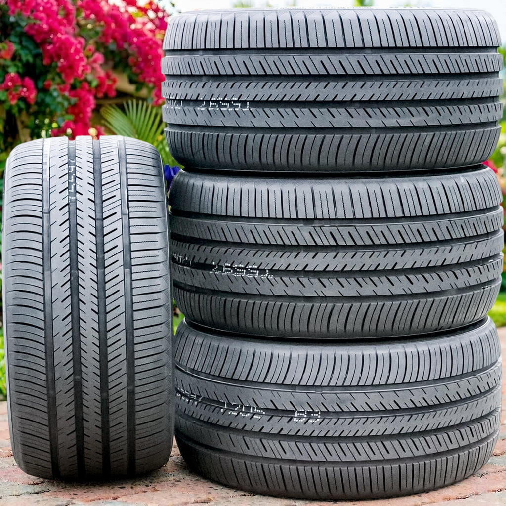 Set of 4 (FOUR) Atlas Force UHP 245/55R19 103V A/S Performance Tires Fits: 2014-18 Toyota Highlander Hybrid XLE, 2019 Toyota Highlander Hybrid Limited Platinum