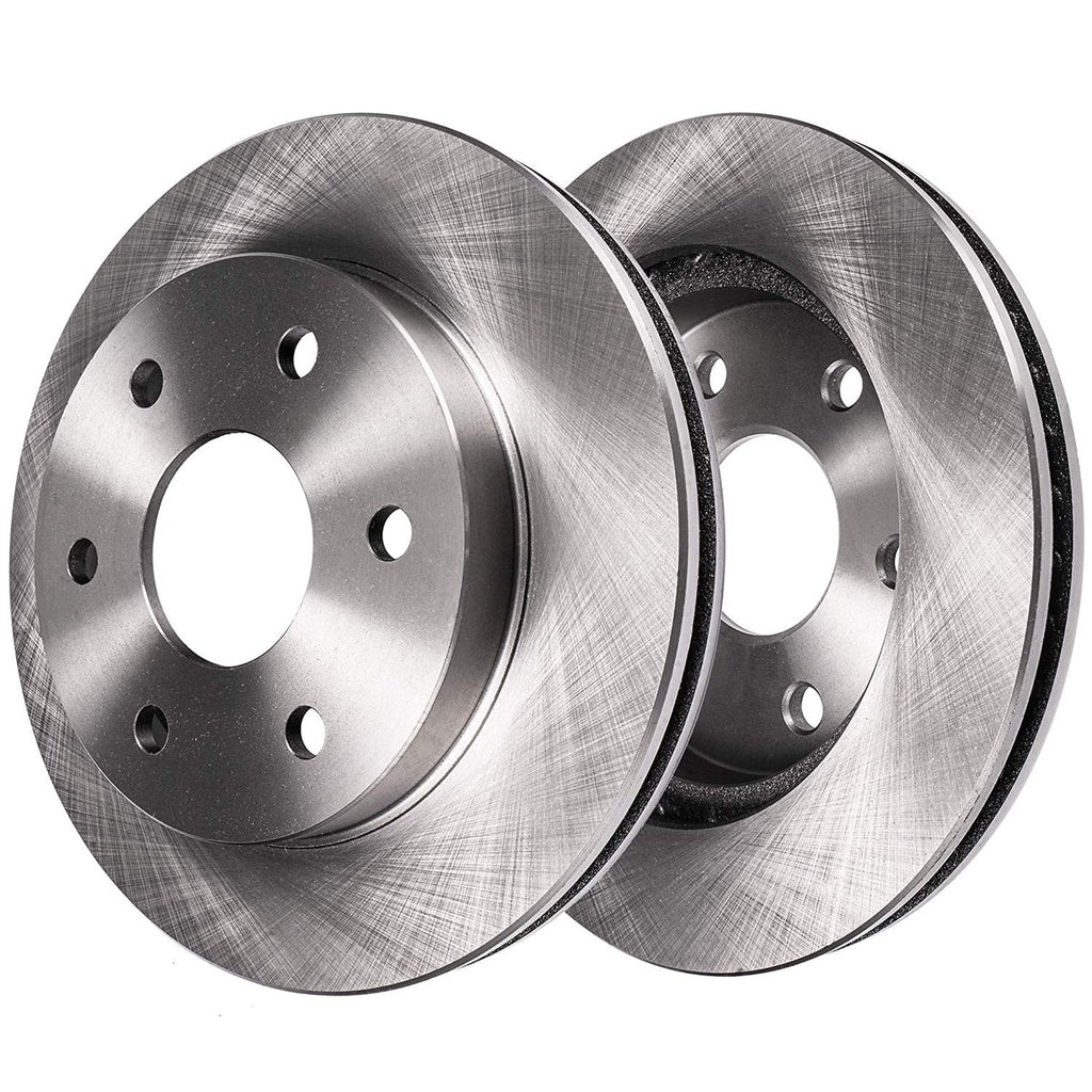 Detroit Axle - Rear Brake Kit for Chevy GMC Silverado Suburban Sierra Yukon XL 1500 Tahoe Avalanche Escalade ESV EXT Disc Brake Rotors Ceramic Brake Pads