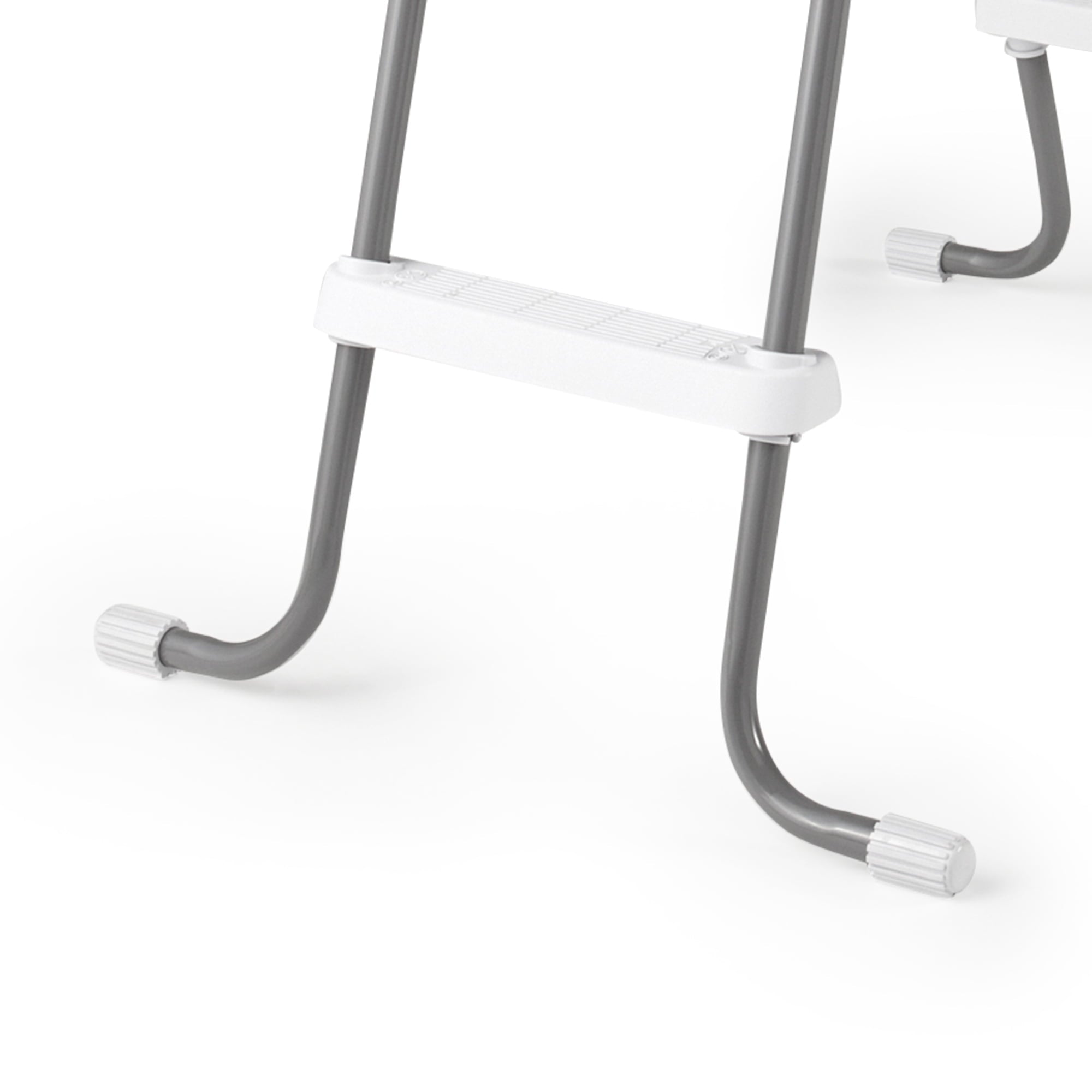 Open Box Intex Steel Frame Above Ground Pool Ladder 42 Height (2 Pack)