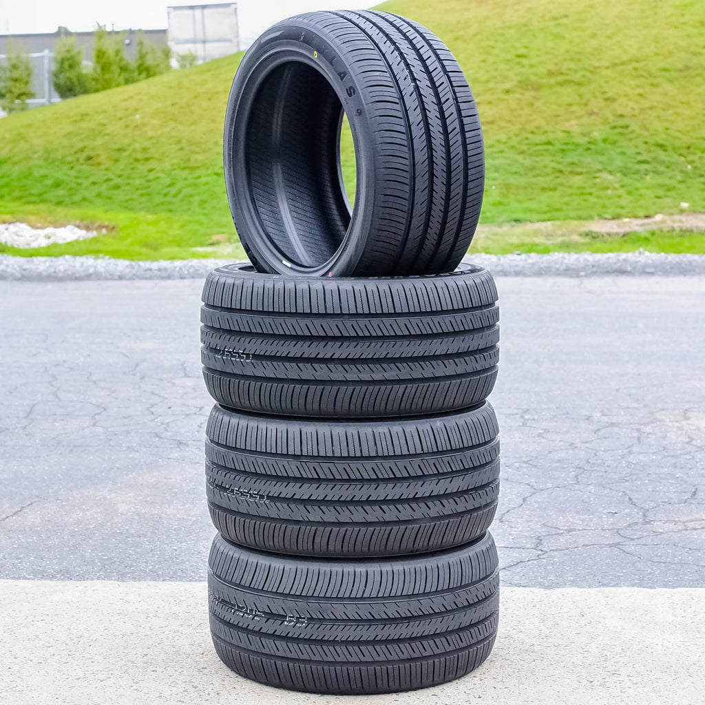 Set of 4 (FOUR) Atlas Force UHP 245/55R19 103V A/S Performance Tires Fits: 2014-18 Toyota Highlander Hybrid XLE, 2019 Toyota Highlander Hybrid Limited Platinum
