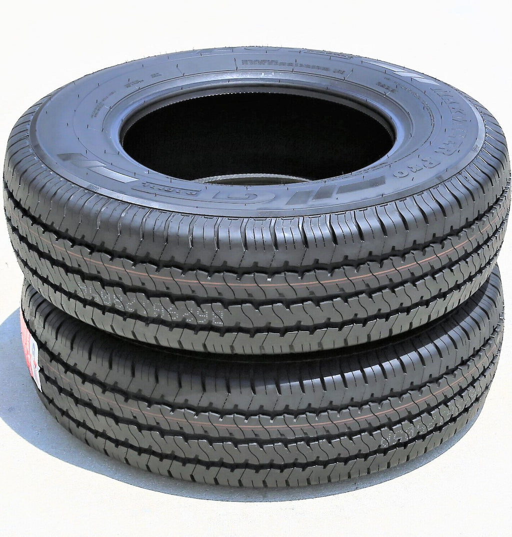 Set of 4 GT Radial Maxmiler Pro 235/65R16 121/119R E 10 Ply Van Commercial Tires